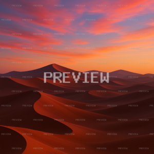 Cool Desert Dunes at Dusk Wallpaper (Preview)