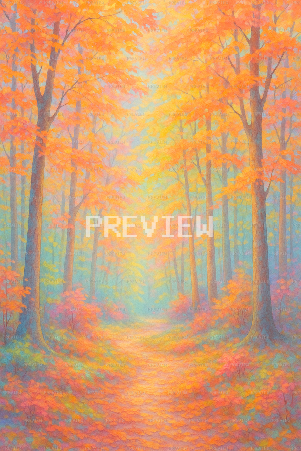 Energetic Autumn Woodland Wallpaper (Preview) Energetic Autumn Woodland Wallpaper (Preview)