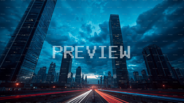 Luminous Skyline With Urban Energy (Preview) Luminous Skyline With Urban Energy (Preview)