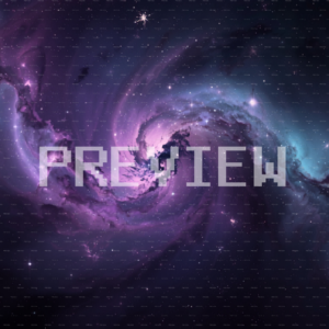 Majestic Nebula In Amethyst And Teal (Preview) Majestic Nebula In Amethyst And Teal (Preview)