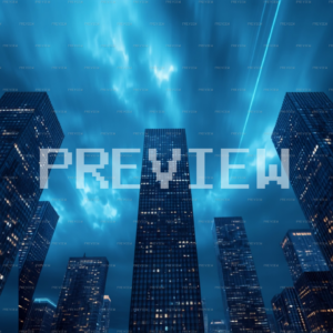 Moody Cityscape With Dynamic Light Trails (Preview) Moody Cityscape With Dynamic Light Trails (Preview)