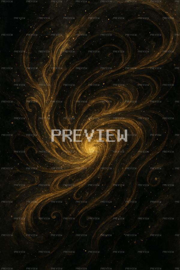 Mysterious Galaxy Watercolor Wallpaper (Preview)