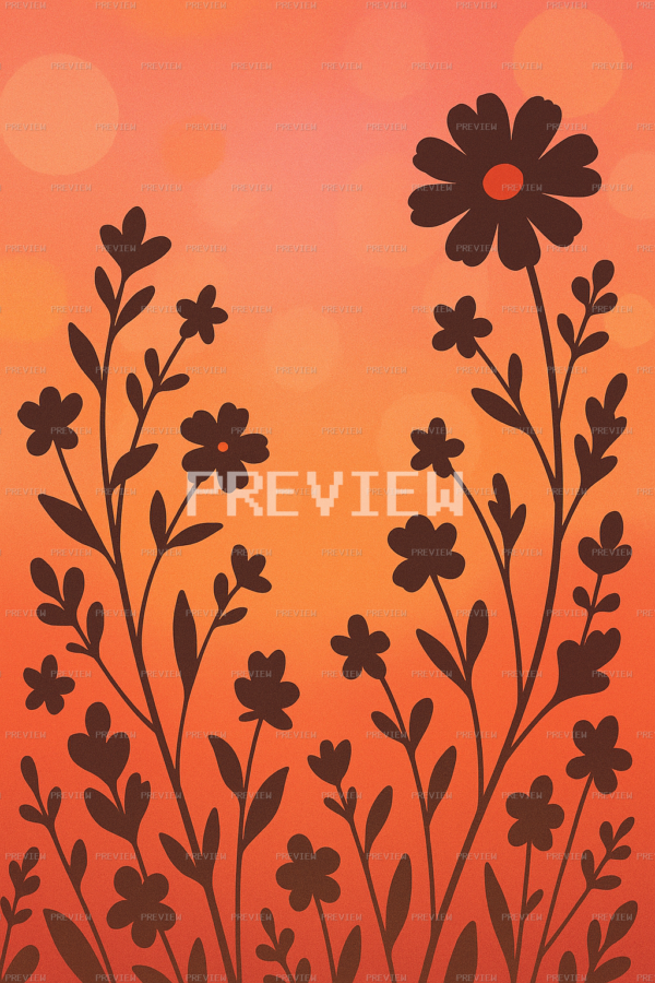 Nostalgic Floral Botanical Wallpaper (Preview) Nostalgic Floral Botanical Wallpaper (Preview)